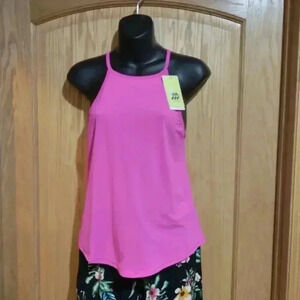 All in Motion M sprint free tank vibrant pink lightweight